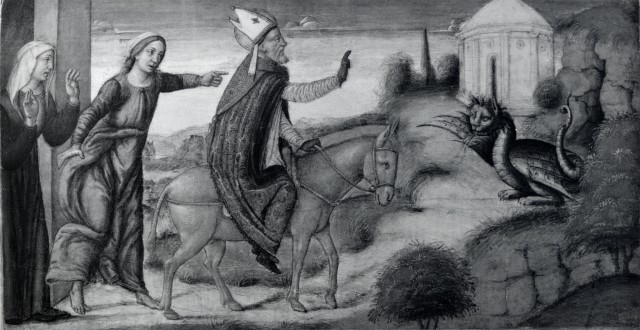 Boccardi, Cosimo — Pecori Domenico - sec. XVI - San Donato e il drago — insieme